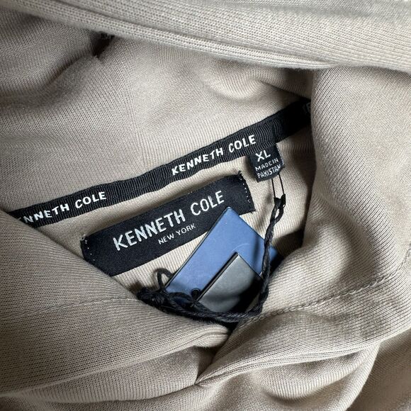 Kenneth Cole Mobility Fleece Hoodie NICE! Designer Mens X-Large NEW - Picture 5 of 6